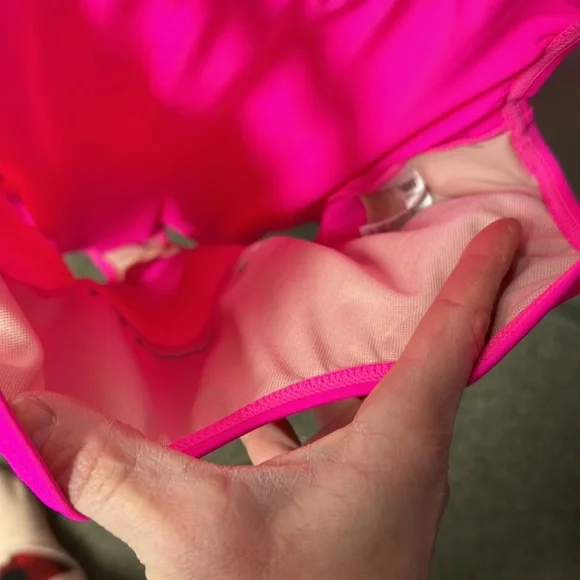 NEW hot pink tank leotard (AM, AL) - Picture 2 of 3